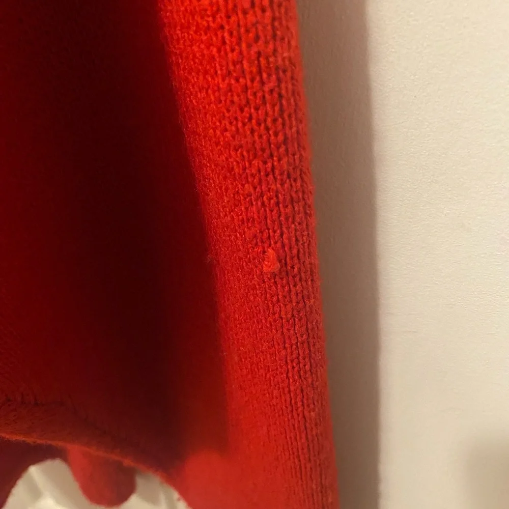 🧑‍🎄 SOLD 🧑‍🎄 Christmas Sweater, Red with decorations - Picture 10 of 13